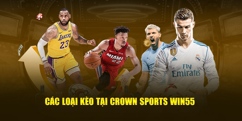 Các loại kèo tại Crown Sports Win55